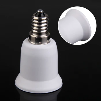 

E14 to E27 Lamp Holder Converters 5pcs E14 to E27 Base Screw Light Lamp Bulb Holder Adapter Socket Converter