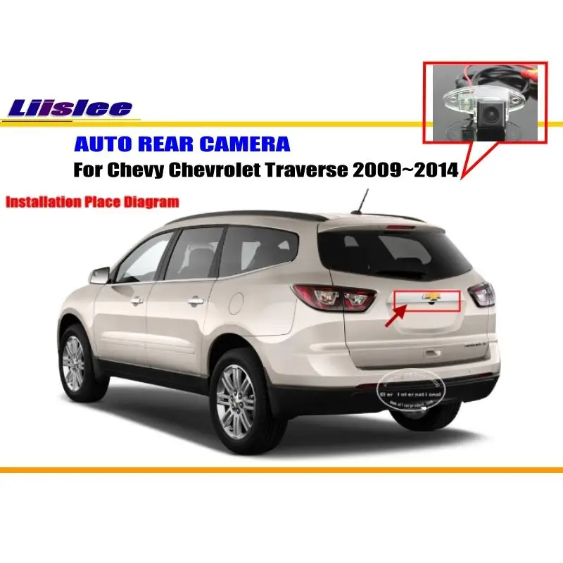 Для Chevrolet Chevy Traverse 2009~ Камера заднего вида/парковочная камера/NTST PAL/светильник номерного знака