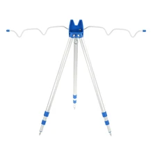 Lixada Телескопический рыболовный стержень, стойка для отдыха, Морской рыболовный штатив, держатель для удочек, 3 секции, многофункциональный портативный для ловли карпа