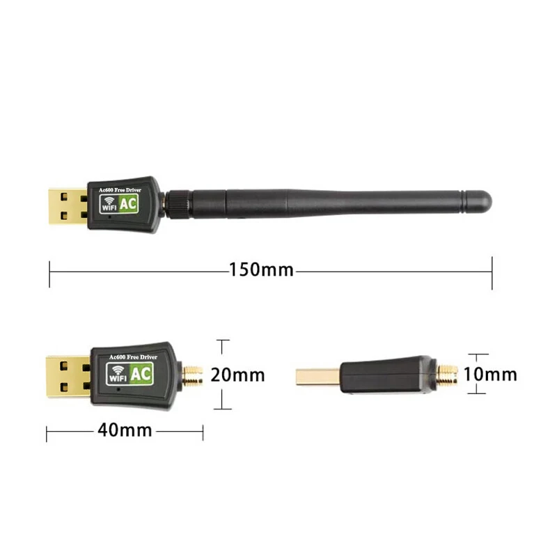 Cioswi WD-4508A Бесплатный драйвер Wifi адаптер антенны Интернет Ethernet 600 Мбит/с 2,0 Lan сетевая карта USB Поддержка Windows MAC OS