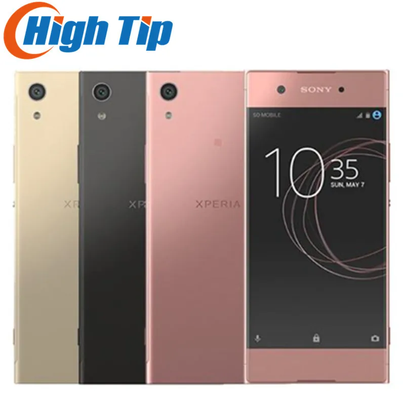 Разблокированный sony Xperia XA1 32 Гб rom 3 Гб ram одна sim-карта 5,0 дюймов Android 23MP 4G LTE Смартфон gps wifi телефон