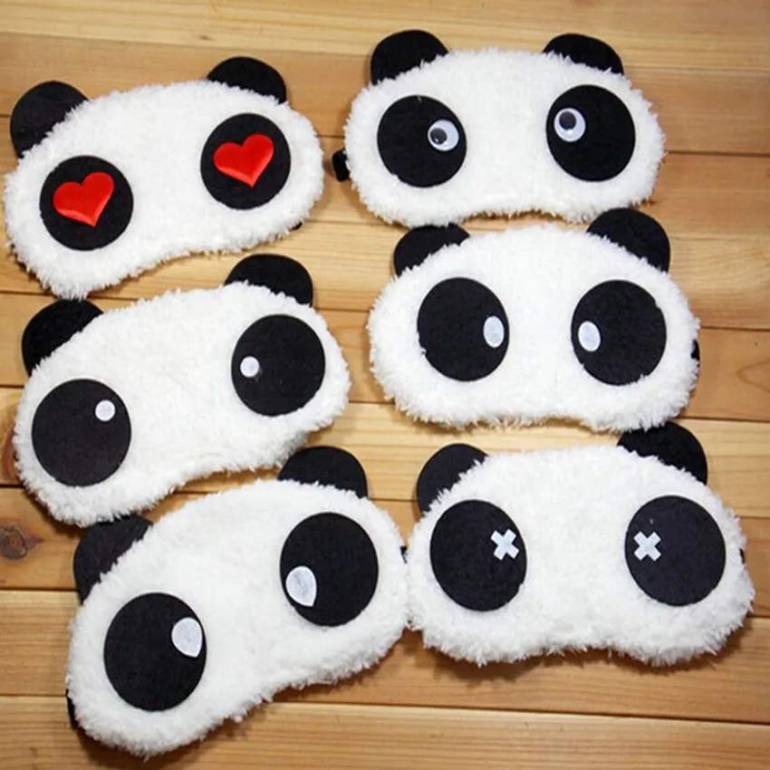 

1pcs Cute Panda Sleeping Face Eye Mask Blindfold Eyeshade Traveling Sleep Eye Aid