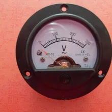 300 V Вольтметр круглый стержень для генератор 152F 154F 168F 170F 188F 190F