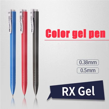 

3pcs Faber Castell RX Gel tripod press neutral pen 0.38, 0.5mm black carbon office business signature pen student-specific