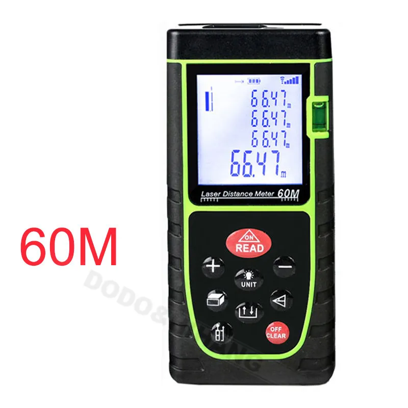 Laser Distance Meter 40M 60M 80M 100M Laser Rangefinder Laser Tape Range Finder Trena Ruler Diastimeter Building Hand Tool D1013 (7)_