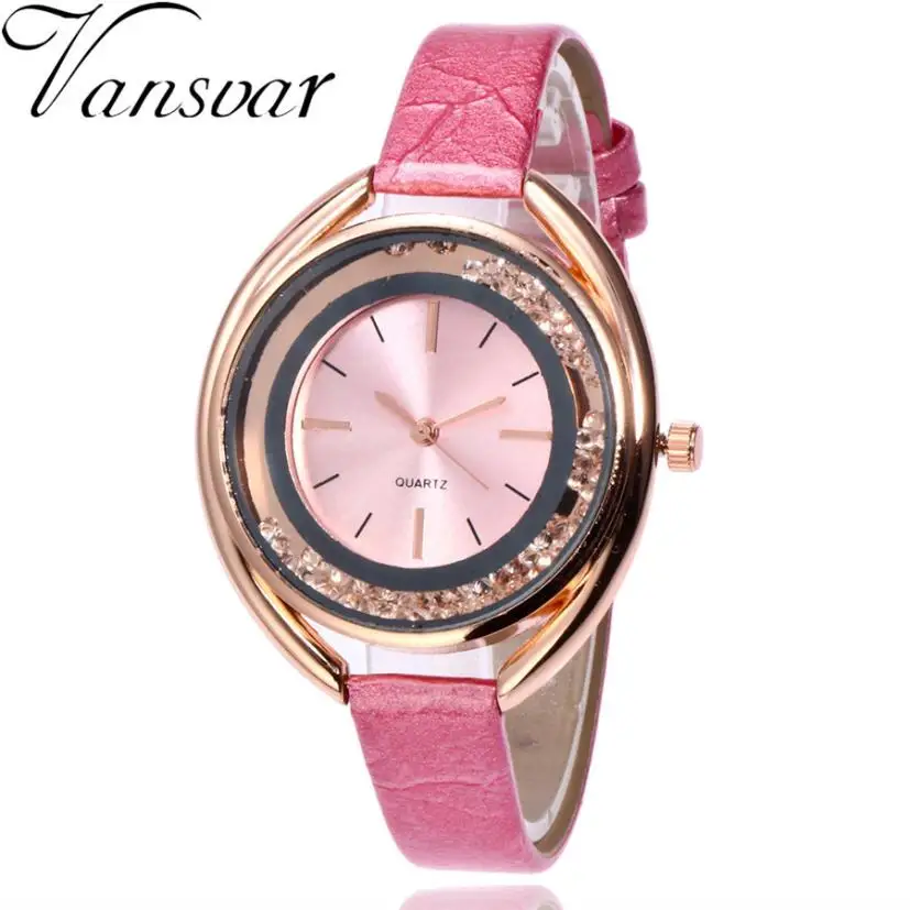 

Vansvar Quartz Wristwatches Reloj Mujer Casual Simple Women's Watches Luxury Brand Fashionable Watch 17DEC18