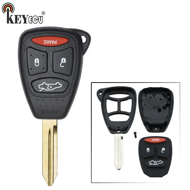 KEYECU 1x / 2x for Chrysler Sebring PT Cruiser Durango FCC KOBDT04A
