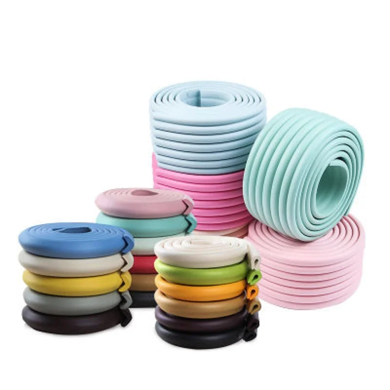 

2 Meters Baby Safety Table Corner Protector Anti-collision Angle Strip Child Safety Furniture Edge Angle Soft Protect The Belt