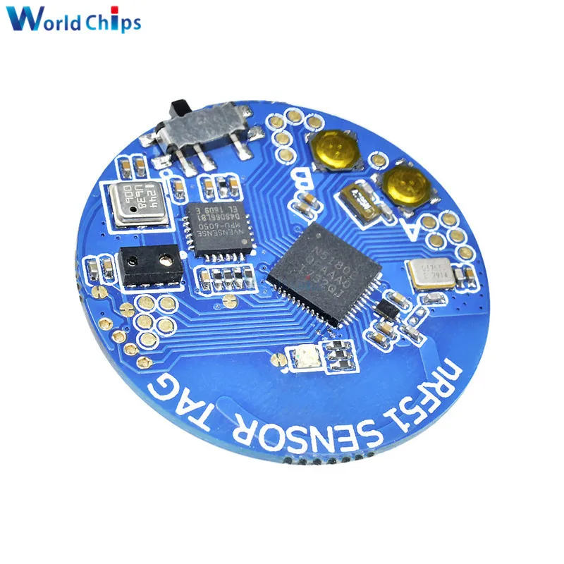 NRF51822 Bluetooth 4,0 BLE SOC температура атмосферного давления модульный датчик ускорения гироскоп светильник MPU6050 AP3216