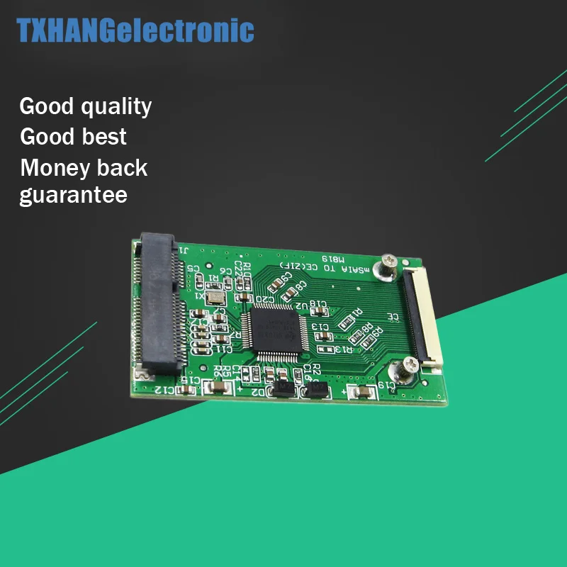 

Mini mSATA PCI-E SSD To 40pin ZIF CE Cable Adapter Card Mar01 msata sata adapter