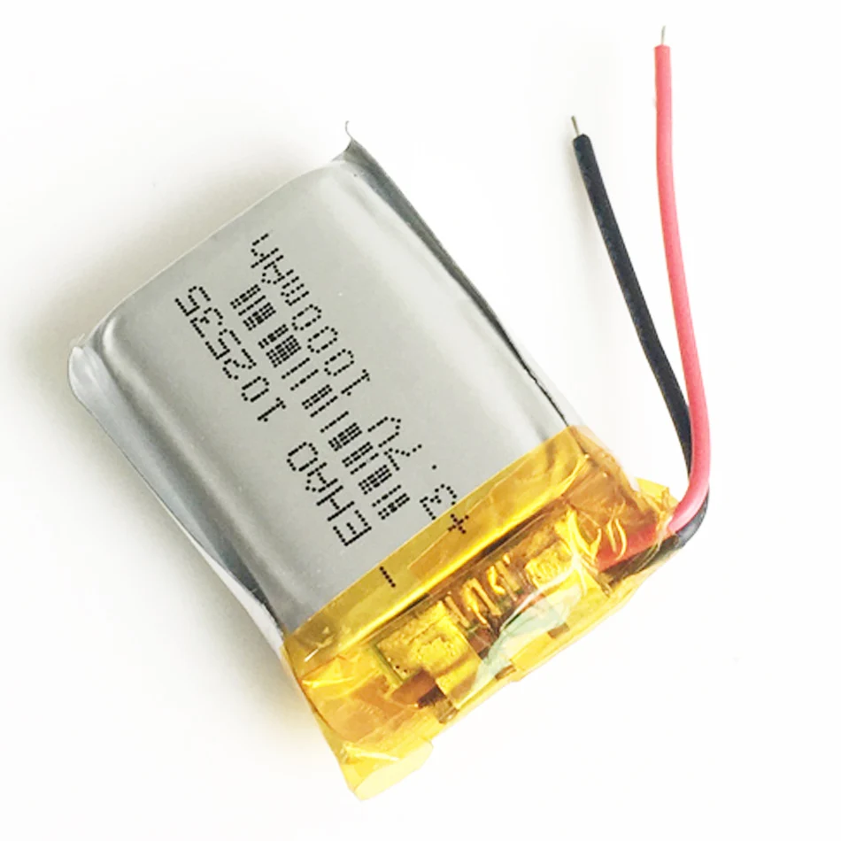 Recarregável de Li-po Banco de Energia 102535 de Polímero de Lítio Bateria para Mp3 Atacado Dvd Pad Tablet pc Móvel 10pcs 3.7v 1000mah Mp4 - Image 6