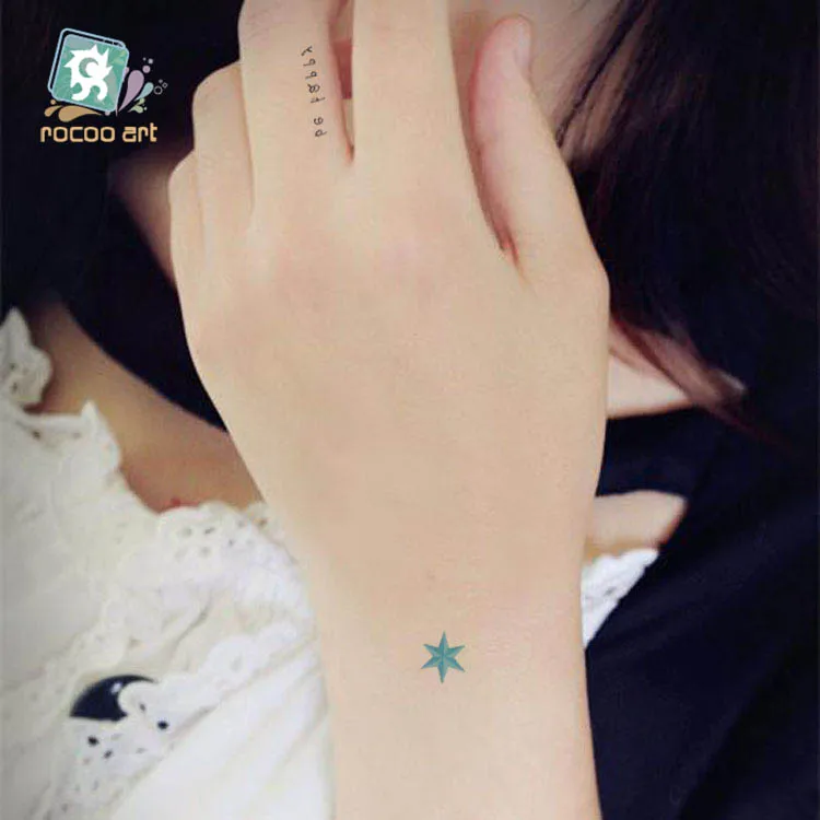 

RC-361 New Merry Christmas Colorful Design Green Elements Fake Flash Temporary Tattoo Sticker Body Art Water Transfer Tattoo
