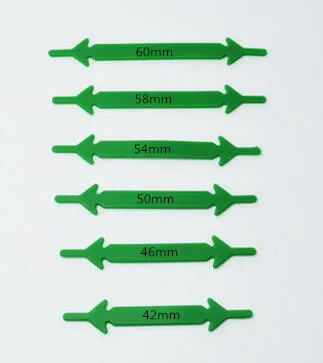 Дизайн Мода стрелка головы армирования версия силиконовые шнурки 12 штук