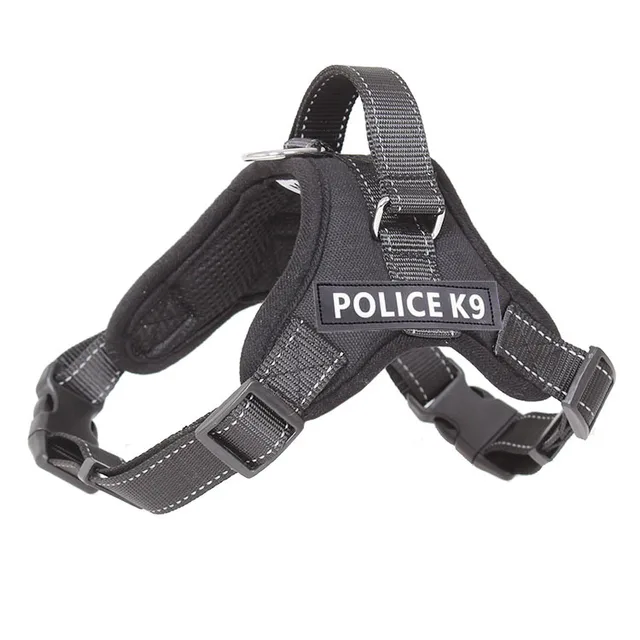 Professional Police K9 Pet Dog Harness Training Outdoor Adjustable Hand