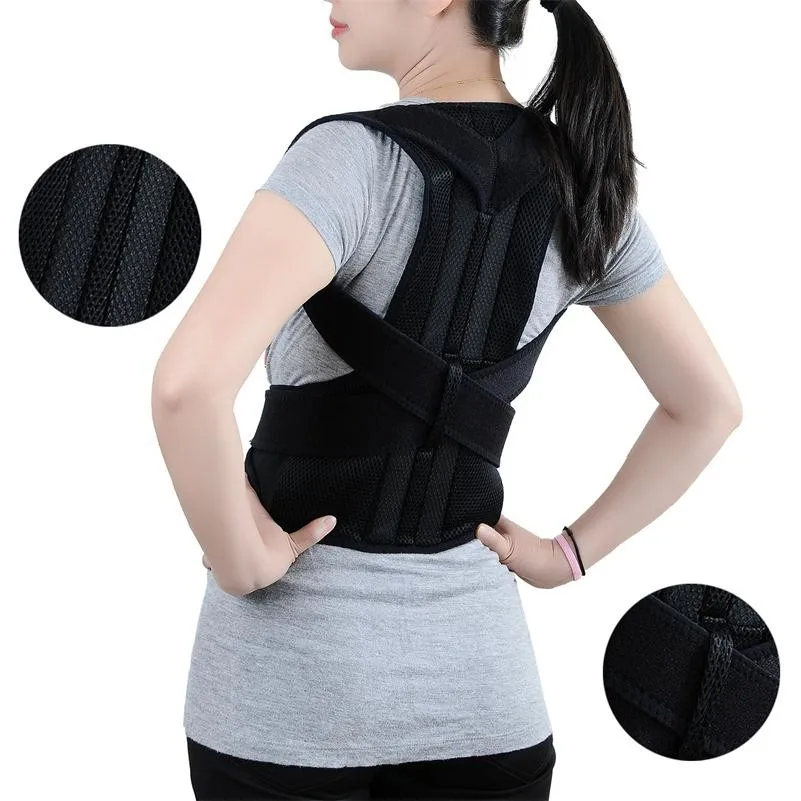 2016 Adjustable Orthopedic Belt For The Back Unisex Exercise Back Support Best Care Posture