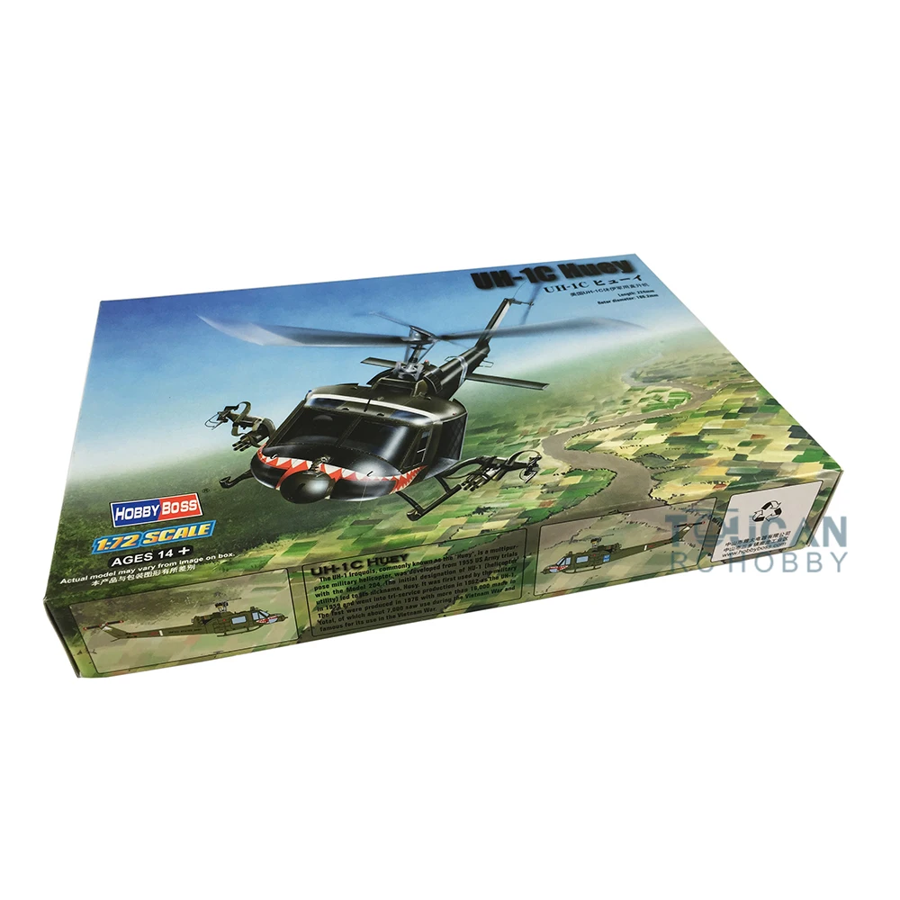 Trumpeter 87229 1/72 масштаб армии США UH-1C Iroquois Huey Вертолет модель самолета