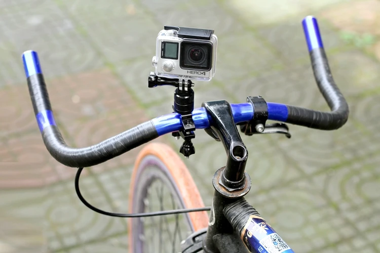 Для Gopro Алюминиевый адаптер 360 Вращающаяся шарнирная опора для штатива 1/" для GoPro 8 7 6 5 4 SJCAM Xiaomi Yi 4K II аксессуары
