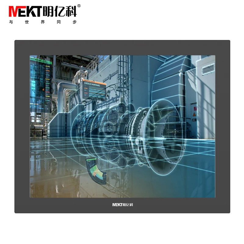 

15/17/19-inch screen monitor HD&MI/VGA/BNC input video surveillance display