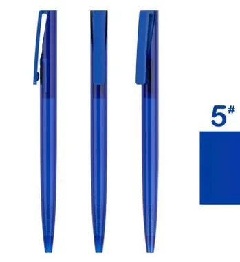 [4Y4A] 100 шт./партия(DIY логотип> 100 шт.) креативная шариковая ручка простая рекламная ручка подарки пластиковая шариковая ручка школьная рекламная ручка на заказ - Цвет: 5