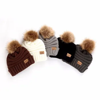 

KLV 2019 New Winter Women Baggy Warm Crochet Winter Wool Knit Ski Beanie Skull Slouchy Caps Hat