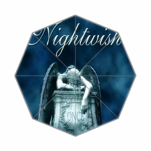 Модные Дизайн зонтик пользовательские Nightwish складной для человека и Для женщин |