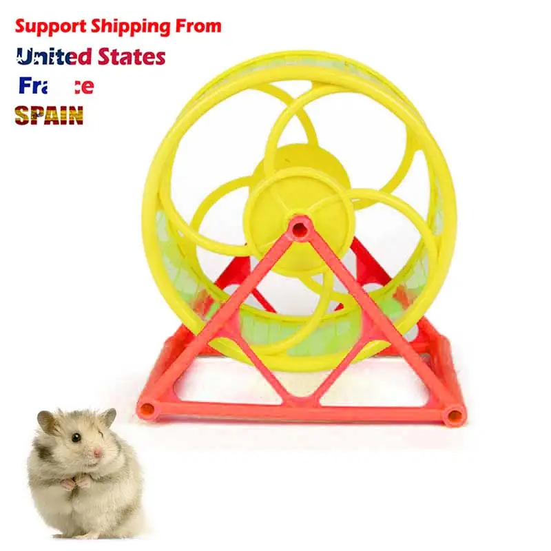 

Pet Hamster Jogging rat hedgehog Small pet Sports Wheel Pet Silent Cage Toy hamster cage hamster accessories pet supplies