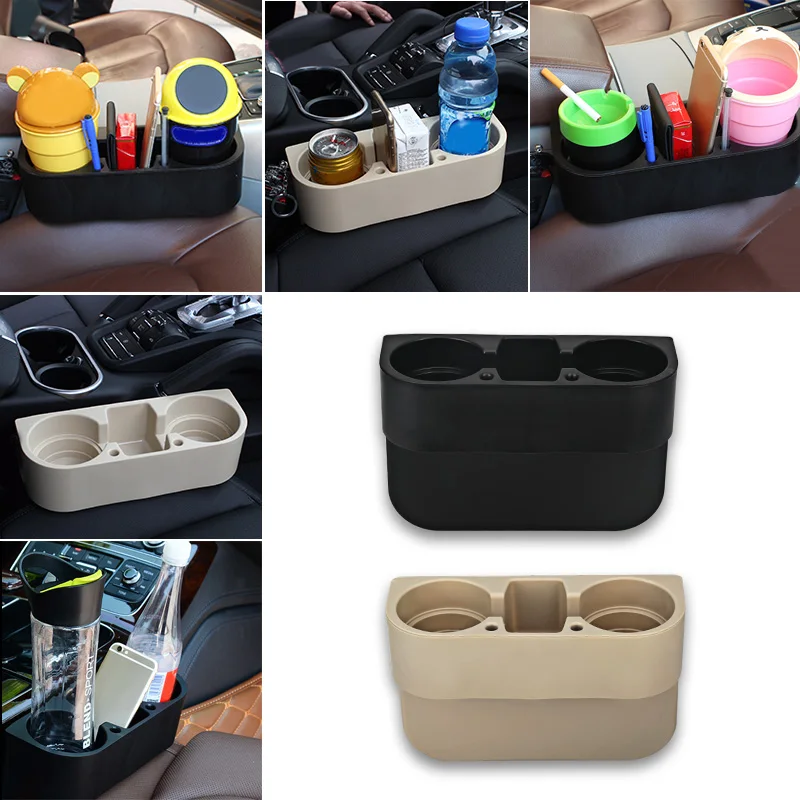 1PC Universal Car Cup Bottle Holder Portable Organizer Multifunction