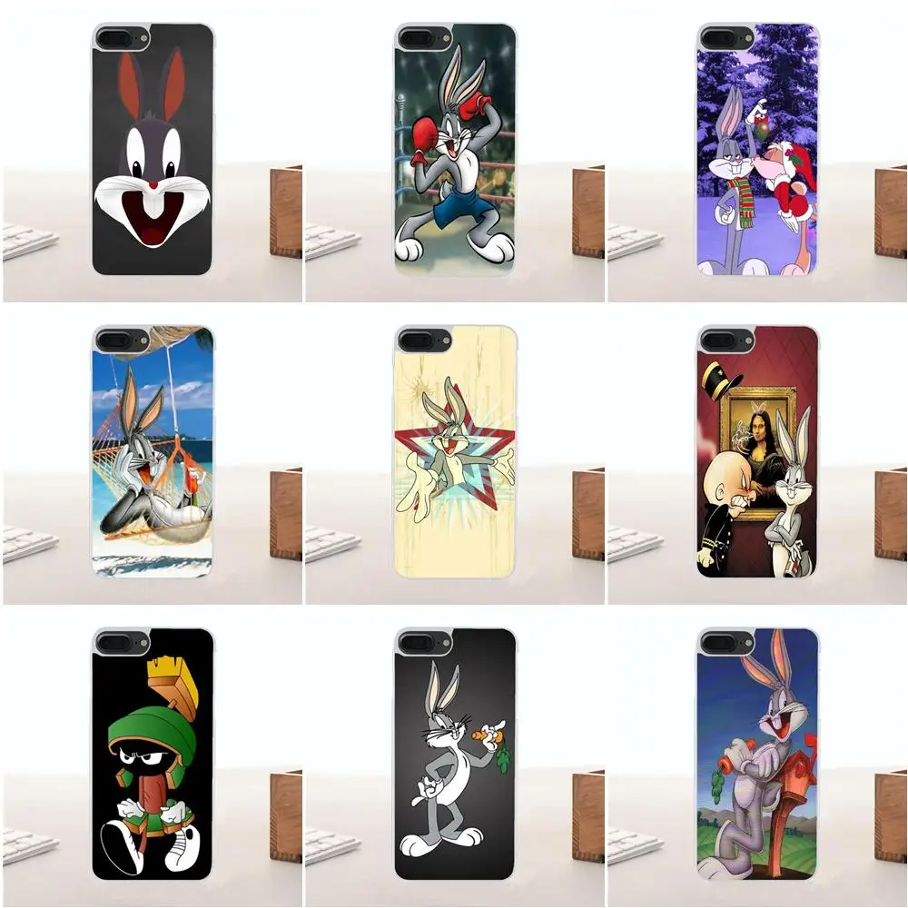 Мягкий чехол Bixedx для Huawei Honor Mate 7 7A 8 9 10 20 V8 V9 V10 G Lite Play Mini Pro P Smart Bugs Bunny Tunes Бамперы  | Отзывы и видеообзор