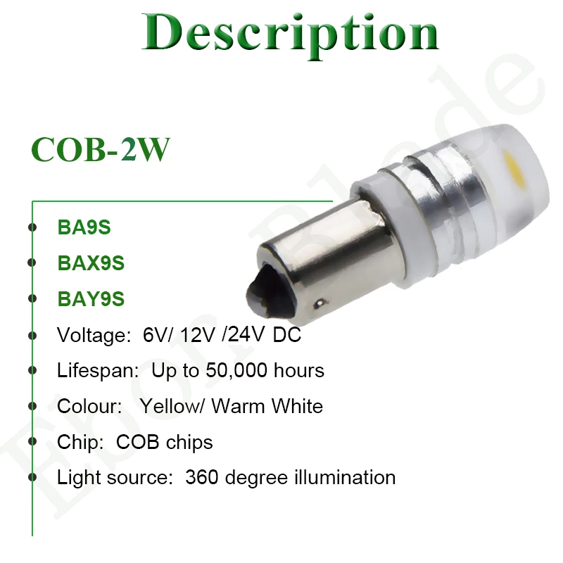 10 шт. BA9S T11 T4W BAX9S H6W BAY9S H21W Автомобильный светодиодный светильник s лампы COB Янтарный Желтый Оранжевый светильник Авто Стайлинг 6 в 12 В 24 В DC