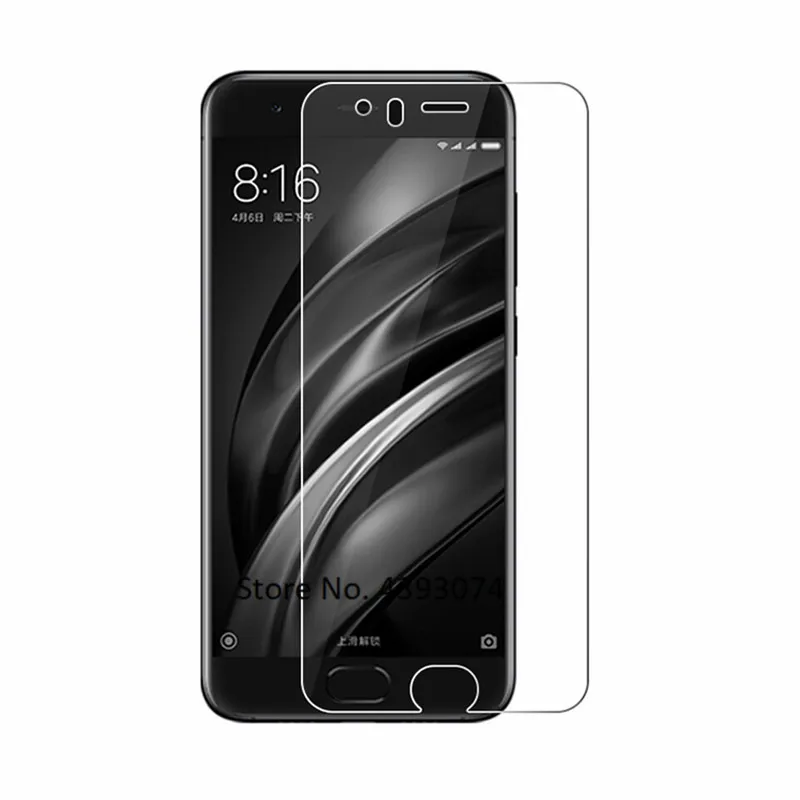 Закаленное стекло для Xiaomi Mi6 Mi 6 M6 Защита экрана защитная стеклянная пленка pelicula de