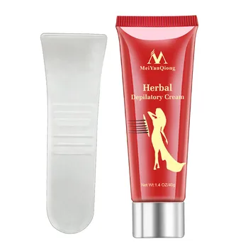 

1 sets Herbal Painless Depilatory Hair Removal Cream For Body Leg Armpit Unisex Non-toxic No stimulation 40G easy to remove
