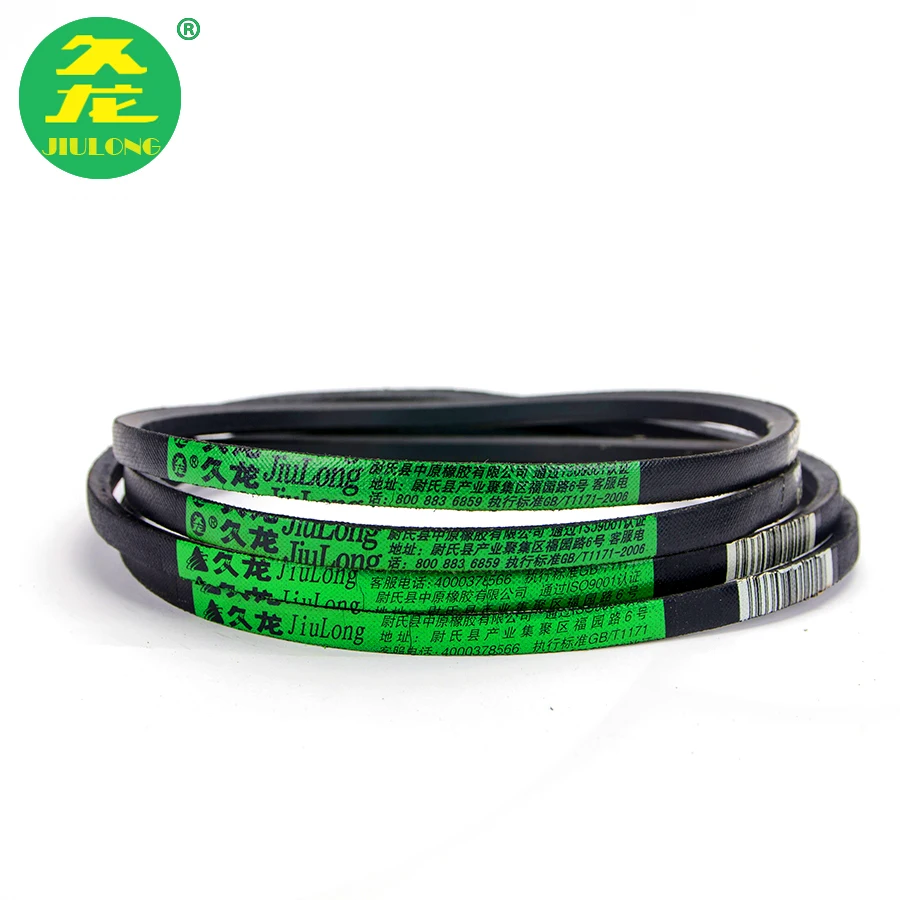 Фото Ремень передачи JIULONG V Belt типа A A1000/1100/1150/1200/1250/1300/1400/1450/1500/1550 черные резиновые Ремень передачи JIULONG V Belt типа A A1000/1100/1150/1200/1250/1300/1400/1450/1500/1550 черные резиновые
