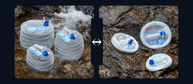 Naturehike складной ведро воды складной хранения 5l 10 л pe Еда Класс открытый Пеший Туризм Кемпинг Интимные аксессуары Дорожные наборы