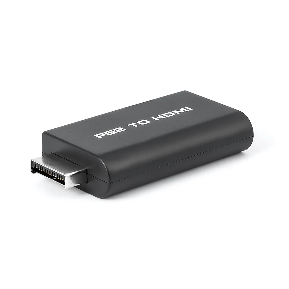 

Mini PS2 to HDMI Video Converter Adapter with 3.5mm Audio Output game To HDMI Connector Support 480i 576i 480P for HDTV Monitor