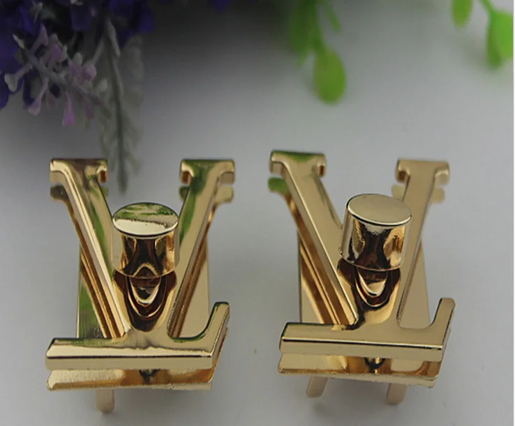 

DIY bags handbags hardware accessories bag lock / metal twist lock switch lock Insert buckle