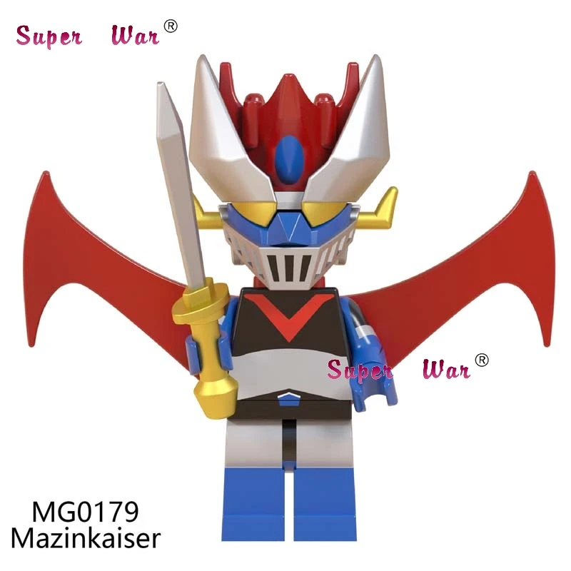 Одиночный Райдер Mazinkaiser Mazinger Z EVA в масках Baltan Seijin Kamen Beast King Golion Voltron Ultraman Building Block toys