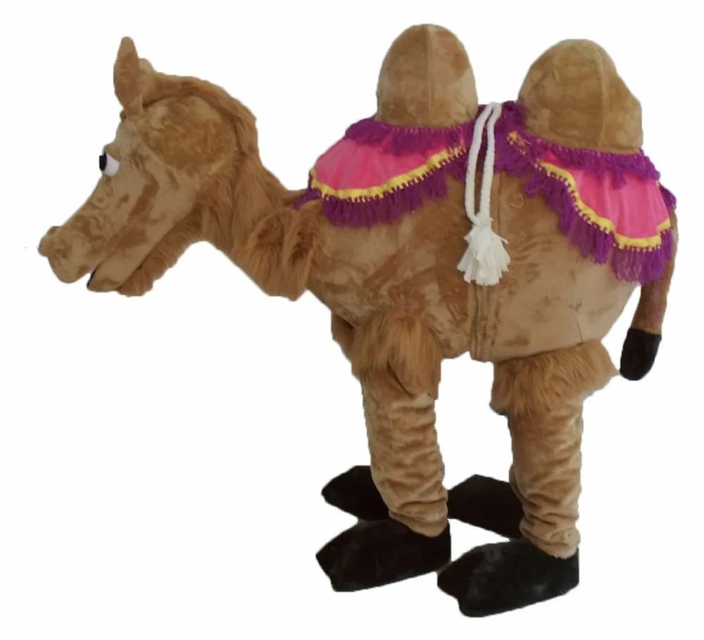2 человека костюм талисмана верблюд Модный на заказ костюм аниме косплей талисмана маскарадный костюм карнавальный костюм