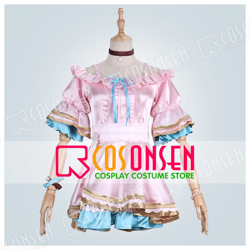 Hisakawa Haya Cosplay Costume O Ku Ri Mo No Sunday Dress Custom