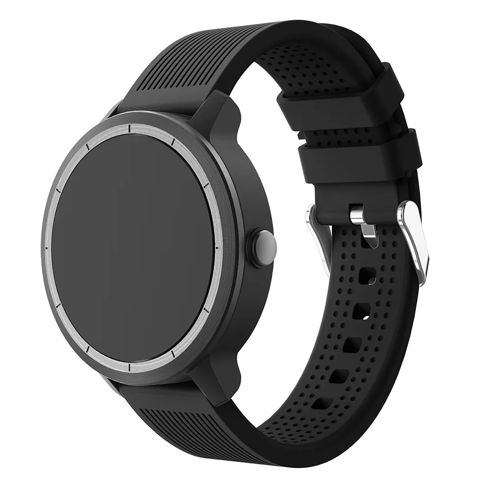 Цветной мягкий силиконовый сменный ремешок для Garmin vivoactive3 vivomove HR, умный Браслет для Garmin Vivoactive 3, ремешок на запястье