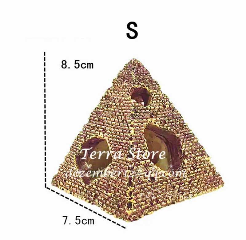 1 шт. украшение для аквариума Пасхальный остров древний египетский фараон Пирамида пустыня тема Избегайте скрывать Декор пещеры
