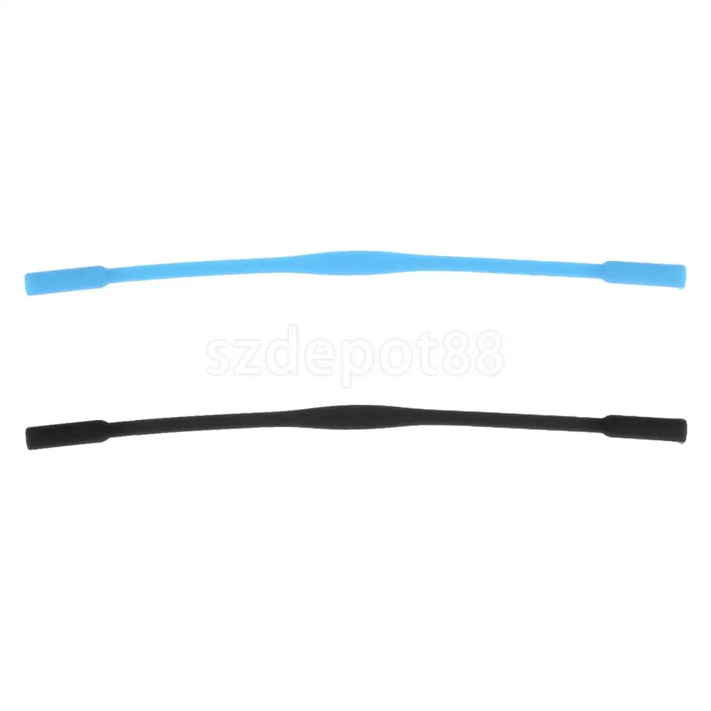 2 Pieces Silicone Kids Eyewear Cord Glasses Eyeglasses Sunglasses Holder Strap Retainer Rope
