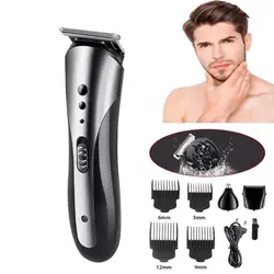 3 в 1 электрическая бритва триммер для волос для мужчин перезаряжаемая электробритва для удаления волос в носу машинка для стрижки