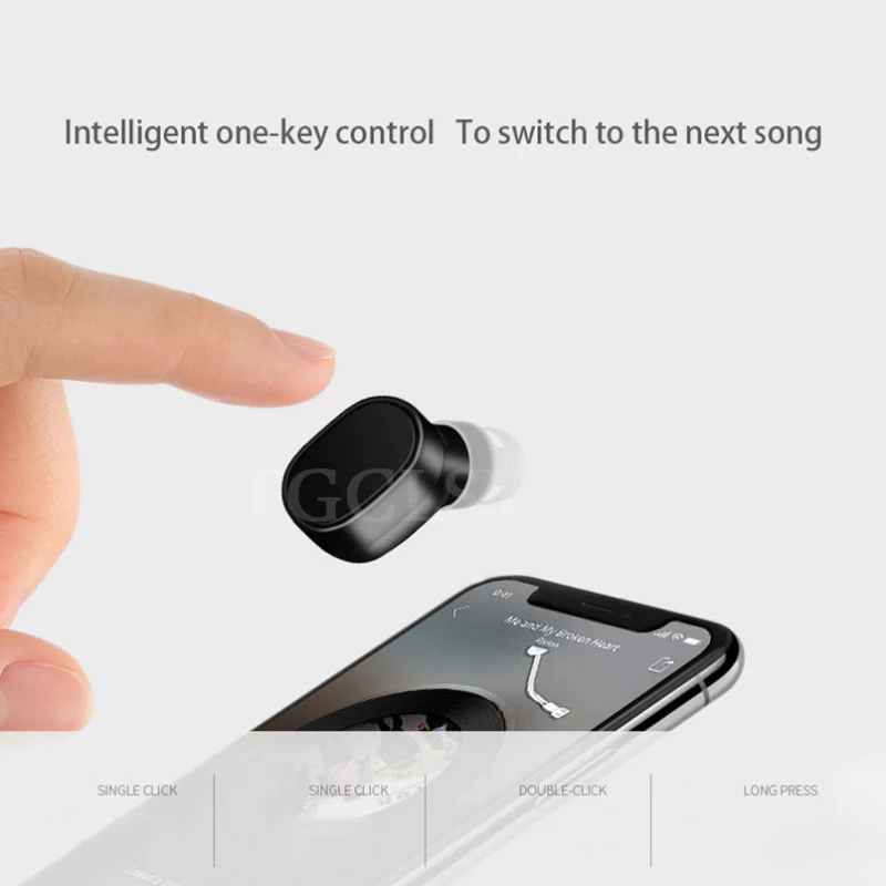 FGCLSY X12 мини беспроводные Bluetooth наушники портативная гарнитура USB Магнитная Зарядка Bluetooth наушники с микрофоном для iPhone