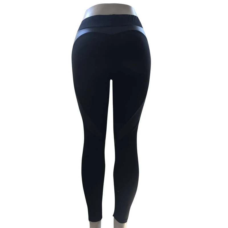 Демисезонный Для женщин штаны для йоги эластичный Высокая Талия тренажерный зал Фитнес леггинсы облегающие брюки BB55