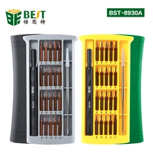 BST Магнитный Бит 25 в 1 Профессиональный ремонтный набор инструментов многофункциональный прецизионный Набор отверток для iPhone, Mac, ноутбука
