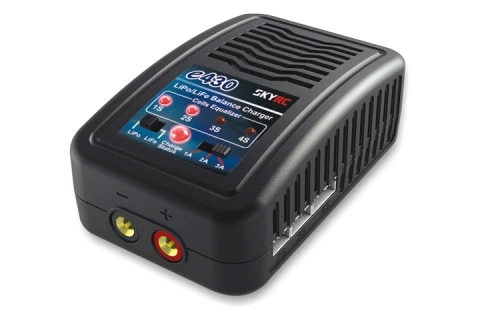 Зарядное устройство SkyRC e430 2-4 ячеек 1A/2A/3A 200mA Lipo LiFe charger 100-240v AC Balance charger 30W