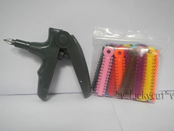 

Dental Gun Type Elastometric Rings Placer Orthodontic Ligature Ring Placement Tool Ligation Gun