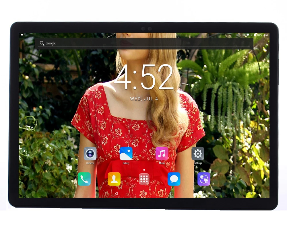 

4G LTE Phone Call Tablets Metal Cover 10 inch 1920*1200 HD 10 Core 4GB RAM 64GB ROM Wifi 10.1 android tablet 4g 10'' +gifts