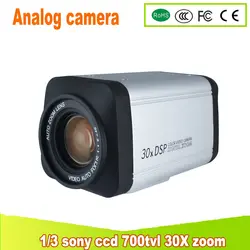 Yunsye Бесплатная доставка 30X зум Камера 1/3 SONY CCD 700TVL CCTV PTZ ZOOM аналоговая камера BNC