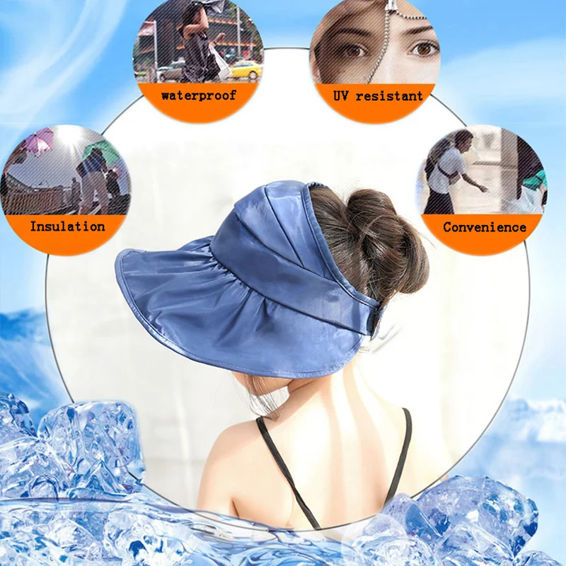 Новый Sunhat Кепки принцессы для маленьких девочек Регулируемый Детские Sunhat Водонепроницаемый широкополая шляпа мультфильм печати дети